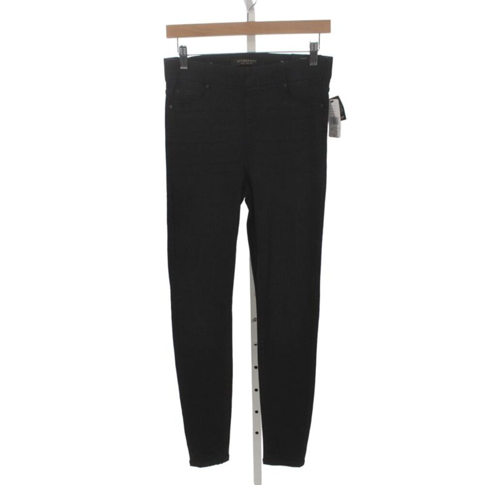 Liverpool Los Angeles Women Skinny Black High Waist Jeans Size 28